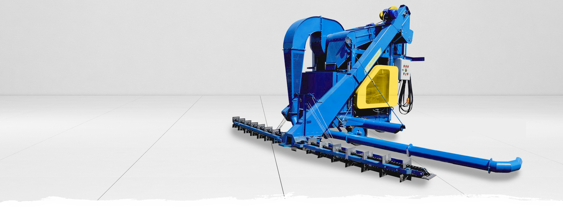 OBC-25M self-propelled graincleaner OBC-25M self-mobile graincleaner, photo