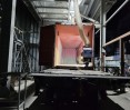 Loader of grain and sunflower meal into container ZZ-120 Loader of grain and sunflower meal into a container, photo