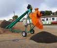 Machine mobile de nettoyage des grains OBC-50 Machine de nettoyage des grains mobile OBC-50 de haute productivite