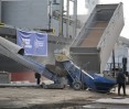 Перевантажувач зерна ПЗМ-220 Перевантажувач зерна ПЗМ-220 завантаження судна